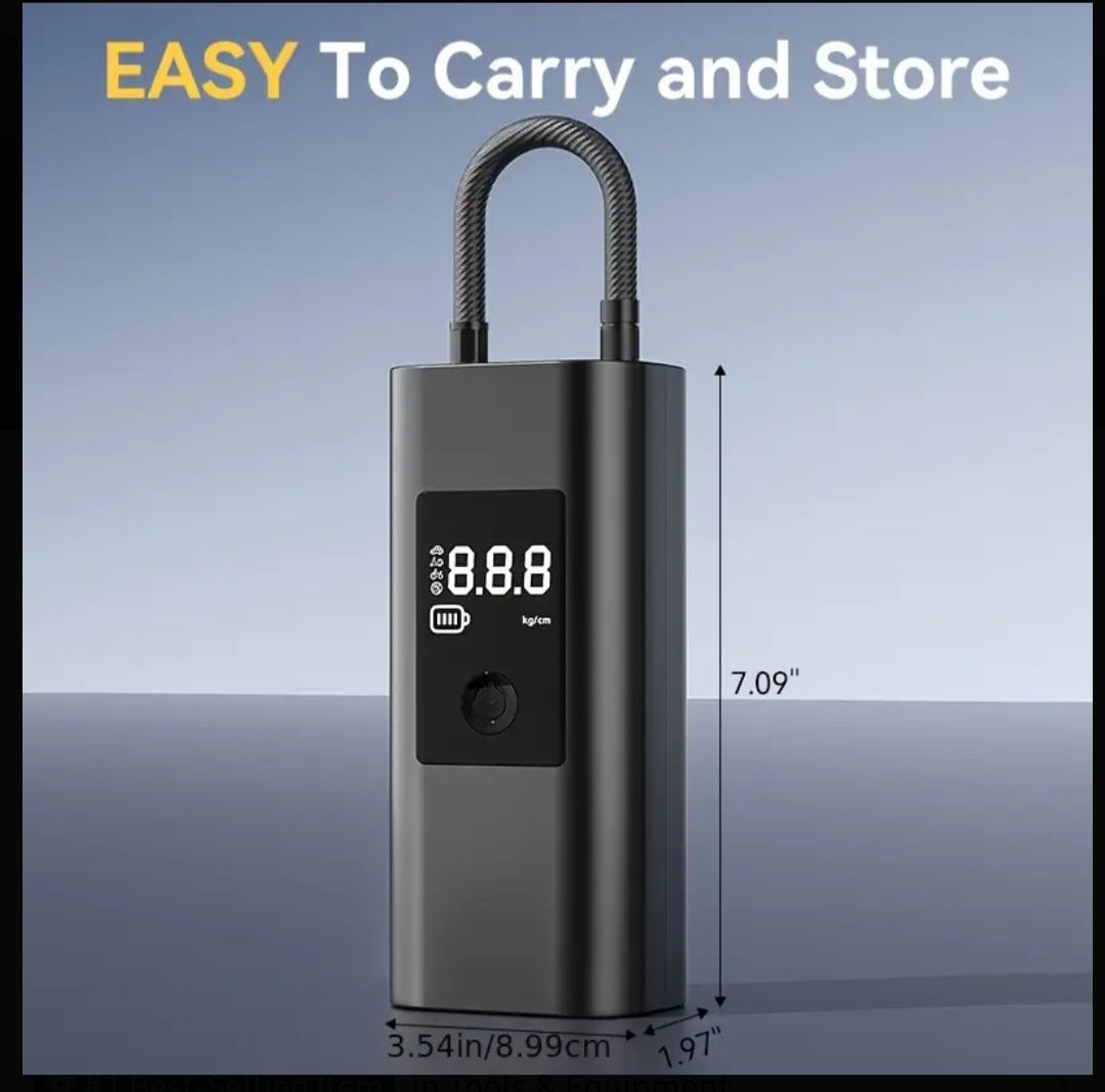 Portable tyre inflator