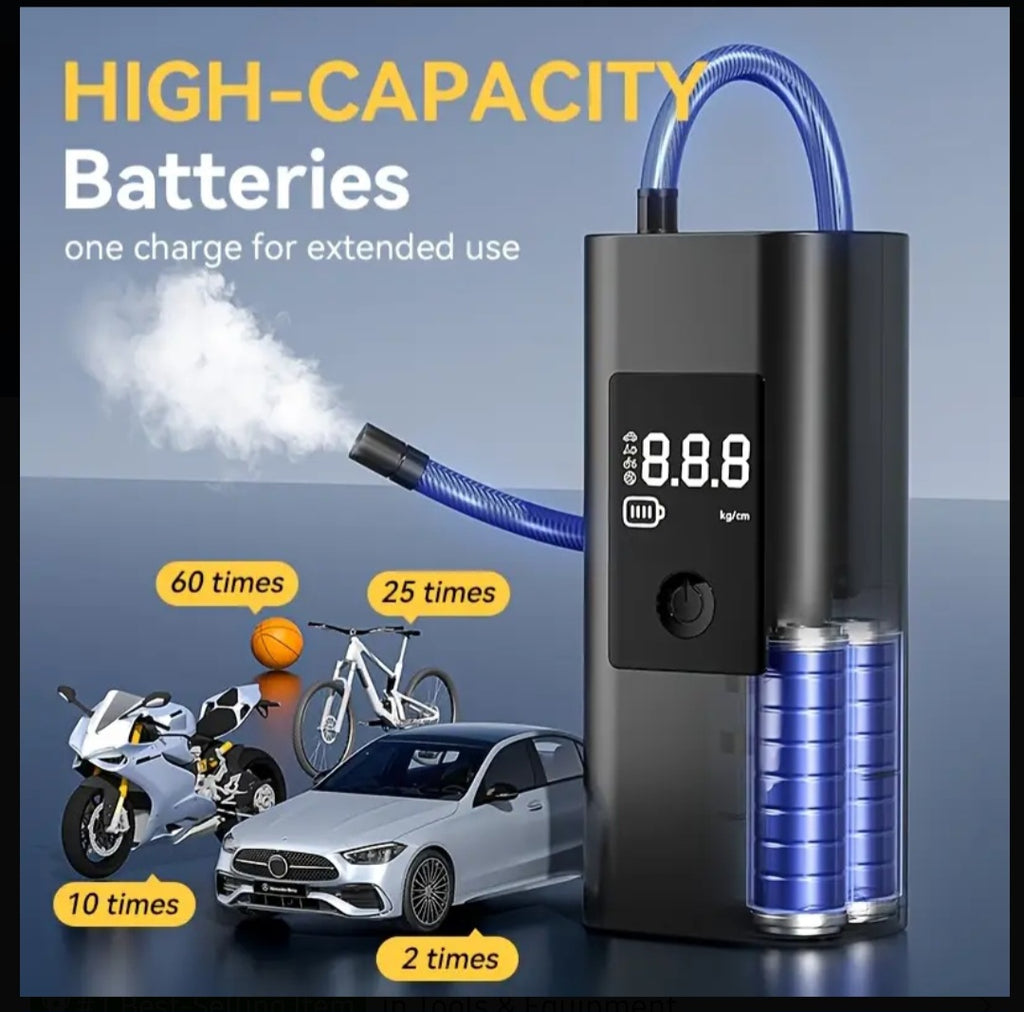 Portable tyre inflator